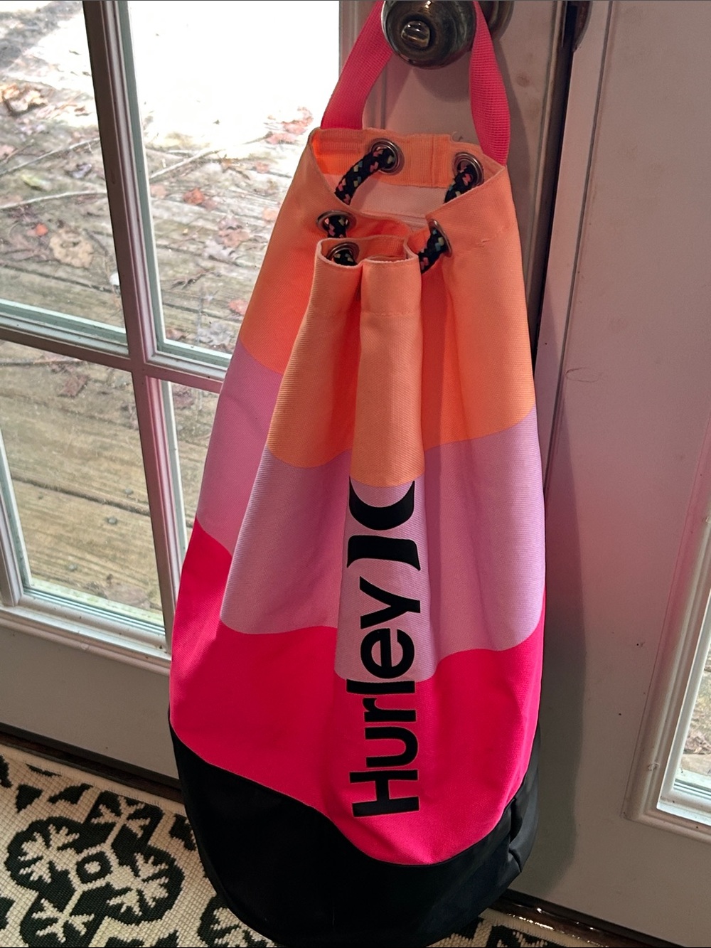 Shoulder/Backpack Style Drawstring Bag